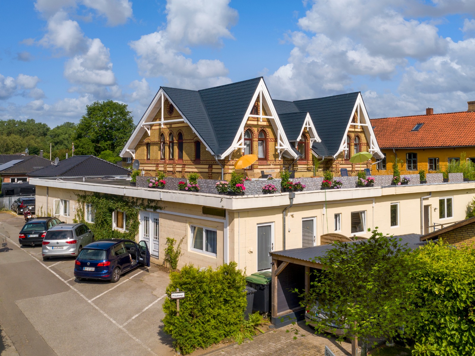 Dachterrasse Direktionsvilla 1880